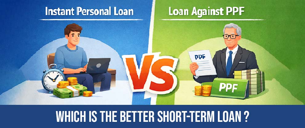 Instant Personal Loan vs Loan against PPF  Which Is The Better Short-Term Loan